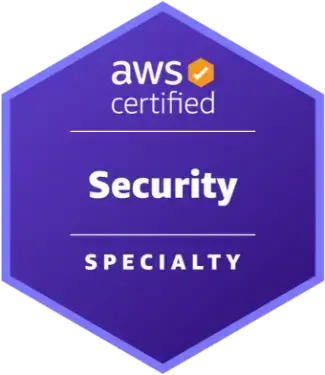 Reviews & Awards - AWS Security badge