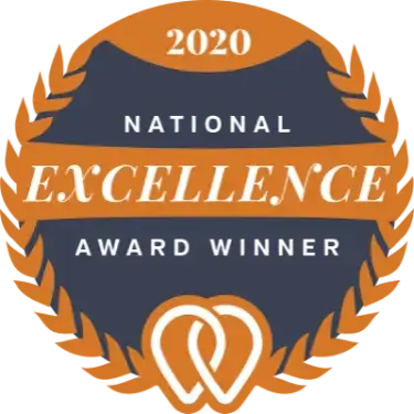 Reviews & Awards - Excellence Award badge
