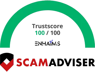 Reviews & Awards - scamadviser score